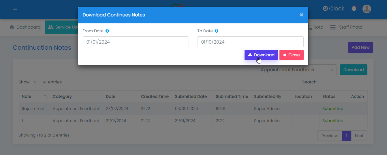 continuous notes Download